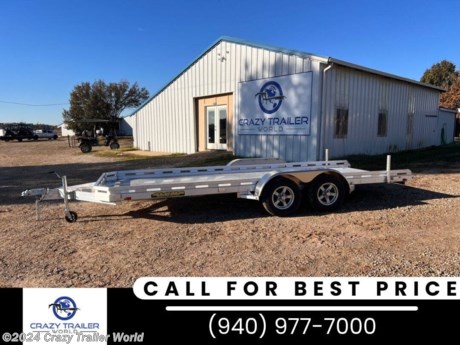 &lt;p&gt;stock # RB278761&lt;/p&gt;
&lt;p&gt;&lt;span style=&quot;color: #212529; font-family: &#39;Open Sans&#39;, sans-serif; font-size: 16px; text-align: justify;&quot;&gt;This trailer is for sale at Crazy Trailer World in Whitesboro, Texas. We offer Rent To Own Financing and also offer traditional financing.&lt;/span&gt;&lt;/p&gt;
&lt;p&gt;&lt;strong&gt;&lt;span style=&quot;color: #212529; font-family: &#39;Open Sans&#39;, sans-serif; font-size: 16px; text-align: justify;&quot;&gt;New Aluma&amp;nbsp;&lt;/span&gt;7818TA-EL-R-RTD&lt;/strong&gt;&lt;/p&gt;
&lt;p&gt;(2) 3500# Rubber torsion axles - Easy lube hubs&lt;/p&gt;
&lt;p&gt;&amp;bull; Electric brakes, breakaway kit&lt;/p&gt;
&lt;p&gt;&amp;bull; ST205/75R14 LRC Radial tires&lt;/p&gt;
&lt;p&gt;&amp;bull; Aluminum wheels&lt;/p&gt;
&lt;p&gt;&amp;bull; Removable aluminum teardrop fenders&lt;/p&gt;
&lt;p&gt;&amp;bull; Extruded aluminum floor&lt;/p&gt;
&lt;p&gt;&amp;bull; 8.5&quot; Front &amp;amp; side retaining rails&lt;/p&gt;
&lt;p&gt;&amp;bull; A-Framed aluminum tongue 2-5/16&quot; coupler&lt;/p&gt;
&lt;p&gt;&amp;bull; (2) 5&#39; Aluminum ramps with storage underneath&amp;nbsp;&lt;/p&gt;
&lt;p&gt;&amp;bull; (6) Stake pockets (3 per side)&amp;nbsp;&lt;/p&gt;
&lt;p&gt;&amp;bull; (4) Recessed tie rings&lt;/p&gt;
&lt;p&gt;&amp;bull; (2) Aluminum rear stabilizer jacks&amp;nbsp;&lt;/p&gt;
&lt;p&gt;&amp;bull; Swivel tongue jack&lt;/p&gt;
&lt;p&gt;&amp;bull; LED Lighting package, safety chains&lt;/p&gt;
&lt;p&gt;&amp;bull; Overall width = 101.5&quot;&lt;/p&gt;
&lt;p&gt;&amp;bull; Overall length =&amp;nbsp; 272&quot;&amp;nbsp;&lt;/p&gt;
&lt;p&gt;&lt;span style=&quot;color: #212529; font-family: &#39;Open Sans&#39;, sans-serif; font-size: 16px; text-align: justify;&quot;&gt;Please contact us to verify that this trailer is still available. All prices are subject to Tax, Title, Plates &amp;amp; Doc Fees. All Trailers are discounted for Cash or Finance Price ! We charge a convenience fee on credit card purchases. Crazy Trailer World Of Whitesboro Texas is located near Dallas Texas, Gainesville Texas, Sherman Texas, Denison Texas, Denton Texas, Little Elm Texas, Frisco Texas, Corinth Texas, Ardmore Oklahoma, Durant Oklahoma, The Colony Texas, Highland Village Texas, Allen Texas, Bonham Texas, Lewisville Texas, Plano Texas, Paris Texas, Wichita Falls Texas, Oklahoma City Oklahoma, Trenton Texas. Come see us for the best deal on Dump Trailers, Equipment Trailers, Flatbed Trailers, Skidloader Trailers, Tiltbed Trailer, Bobcat Trailer, Farm Trailer, Trash Trailer, Cleanup Trailer, Hotshot Trailer, Gooseneck Trailer, Trailor, Load Trail Trailers for sale, Utility Trailer, ATV Trailer, UTV Trailer, Side X Side Trailer, SXS Trailer, Mower Trailer, Truck Beds, Truck Flatbeds, Tank Trailers, Hydraulic Dovetail Trailers, MAX Ramp Trailer, Ramp Trailer, Deckover Trailer, Pintle Trailer, Construction Trailer, Contractor Trailer, Jeep Trailers, Buggy Hauler Trailers, Scissor Lift Trailers, Used Trailer, Car Hauler, Car Trailers, Lawncare Trailers, Landscape Trailers, Low Pro Trailers, Backhoe Trailers, Golf Cart Trailers, Side Load Trailers, Tall Sided Dump Trailer for sale, 3&#39; Tall Side Dump Trailer, 4&#39; tall side dump trailer, gooseneck dump trailer, fold down side dump trailers. We are also a Aluma Aluminum Trailer Dealer. We have Aluminum Trailers for sale in Texas.&lt;/span&gt;&lt;/p&gt;
&lt;p&gt;&amp;nbsp;&lt;/p&gt;
&lt;ul style=&quot;box-sizing: border-box; padding-left: 1.5em; margin-top: 0px; margin-bottom: 0px; font-size: 16px; text-align: justify; color: #232323; font-family: Arial, &#39; Helvetica Neue&#39;, Helvetica, Arial, sans-serif;&quot;&gt;
&lt;li style=&quot;box-sizing: border-box; padding-bottom: 0.7em;&quot;&gt;
&lt;div style=&quot;box-sizing: border-box; color: #222222; font-family: Arial, Helvetica, sans-serif; font-size: small;&quot;&gt;&lt;span style=&quot;box-sizing: border-box; color: #232323; font-family: Arial, &#39; Helvetica Neue&#39;, Helvetica, Arial, sans-serif; font-size: 16px;&quot;&gt;Crazy Trailer World is not responsible for any Typos, Errors or misprints.&lt;/span&gt;&lt;/div&gt;
&lt;/li&gt;
&lt;/ul&gt;