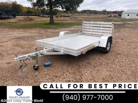 &lt;p&gt;Stock # RB277737&lt;/p&gt;
&lt;p&gt;&lt;span style=&quot;color: #212529; font-family: &#39;Open Sans&#39;, sans-serif; font-size: 16px; text-align: justify;&quot;&gt;This trailer is for sale at Crazy Trailer World in Whitesboro, Texas. We offer Rent To Own Financing and also offer traditional financing.&lt;/span&gt;&lt;/p&gt;
&lt;p&gt;&lt;strong&gt;&lt;span style=&quot;color: #212529; font-family: &#39;Open Sans&#39;, sans-serif; font-size: 16px; text-align: justify;&quot;&gt;Aluma 6810S-BT&lt;/span&gt;&lt;/strong&gt;&lt;/p&gt;
&lt;p style=&quot;text-align: justify;&quot;&gt;&amp;nbsp;&lt;/p&gt;
&lt;p style=&quot;text-align: justify;&quot;&gt;&amp;nbsp;2200# Rubber torsion axle - No brakes - Easy lube hubs&lt;/p&gt;
&lt;p style=&quot;text-align: justify;&quot;&gt;&amp;bull; ST175/80R13 LRC Radial tires&amp;nbsp;&lt;/p&gt;
&lt;p style=&quot;text-align: justify;&quot;&gt;&amp;bull; Aluminum wheels&lt;/p&gt;
&lt;p style=&quot;text-align: justify;&quot;&gt;&amp;bull; Aluminum fenders&lt;/p&gt;
&lt;p style=&quot;text-align: justify;&quot;&gt;&amp;bull; Extruded aluminum floor&lt;/p&gt;
&lt;p style=&quot;text-align: justify;&quot;&gt;&amp;bull; 7&quot; Heavy-duty frame rail&lt;/p&gt;
&lt;p style=&quot;text-align: justify;&quot;&gt;&amp;bull; A-Framed aluminum tongue 2&quot; coupler&lt;/p&gt;
&lt;p style=&quot;text-align: justify;&quot;&gt;&amp;bull; (4) Stake pockets (2 per side)&lt;/p&gt;
&lt;p style=&quot;text-align: justify;&quot;&gt;&amp;bull; (4) Tie-down loops (2 per side)&lt;/p&gt;
&lt;p style=&quot;text-align: justify;&quot;&gt;&amp;bull; Swivel tongue jack&lt;/p&gt;
&lt;p style=&quot;text-align: justify;&quot;&gt;&amp;bull; LED Lighting package, safety chains&lt;/p&gt;
&lt;p style=&quot;text-align: justify;&quot;&gt;&amp;bull; Aluminum tailgate = Bi-fold = 67.25&quot; x 60&quot; long&lt;/p&gt;
&lt;p style=&quot;text-align: justify;&quot;&gt;&amp;bull; Overall width = 92.5&quot;&lt;/p&gt;
&lt;p style=&quot;text-align: justify;&quot;&gt;&amp;bull; Overall length = 175&quot;&lt;/p&gt;
&lt;p style=&quot;text-align: justify;&quot;&gt;&amp;nbsp;&lt;/p&gt;
&lt;p&gt;5 Year Warranty&amp;nbsp;&lt;/p&gt;
&lt;p&gt;&lt;span style=&quot;color: #212529; font-family: &#39;Open Sans&#39;, sans-serif; font-size: 16px; text-align: justify;&quot;&gt;Please contact us to verify that this trailer is still available. All prices are subject to Tax, Title, Plates &amp;amp; Doc Fees. All Trailers are discounted for Cash or Finance Price ! We charge a convenience fee on credit card purchases. Crazy Trailer World Of Whitesboro Texas is located near Dallas Texas, Gainesville Texas, Sherman Texas, Denison Texas, Denton Texas, Little Elm Texas, Frisco Texas, Corinth Texas, Ardmore Oklahoma, Durant Oklahoma, The Colony Texas, Highland Village Texas, Allen Texas, Bonham Texas, Lewisville Texas, Plano Texas, Paris Texas, Wichita Falls Texas, Oklahoma City Oklahoma, Trenton Texas. Come see us for the best deal on Dump Trailers, Equipment Trailers, Flatbed Trailers, Skidloader Trailers, Tiltbed Trailer, Bobcat Trailer, Farm Trailer, Trash Trailer, Cleanup Trailer, Hotshot Trailer, Gooseneck Trailer, Trailor, Load Trail Trailers for sale, Utility Trailer, ATV Trailer, UTV Trailer, Side X Side Trailer, SXS Trailer, Mower Trailer, Truck Beds, Truck Flatbeds, Tank Trailers, Hydraulic Dovetail Trailers, MAX Ramp Trailer, Ramp Trailer, Deckover Trailer, Pintle Trailer, Construction Trailer, Contractor Trailer, Jeep Trailers, Buggy Hauler Trailers, Scissor Lift Trailers, Used Trailer, Car Hauler, Car Trailers, Lawncare Trailers, Landscape Trailers, Low Pro Trailers, Backhoe Trailers, Golf Cart Trailers, Side Load Trailers, Tall Sided Dump Trailer for sale, 3&#39; Tall Side Dump Trailer, 4&#39; tall side dump trailer, gooseneck dump trailer, fold down side dump trailers. We are also a Aluma Aluminum Trailer Dealer. We have Aluminum Trailers for sale in Texas.&lt;/span&gt;&lt;/p&gt;
&lt;p&gt;&lt;span style=&quot;color: #212529; font-family: &#39;Open Sans&#39;, sans-serif; font-size: 16px; text-align: justify;&quot;&gt;&lt;span style=&quot;color: #212529; font-family: Open Sans, sans-serif;&quot;&gt;&lt;span style=&quot;font-size: 16px;&quot;&gt;Crazy Trailer World is not responsible for any Typos, Errors or misprints.&lt;/span&gt;&lt;/span&gt;&lt;/span&gt;&lt;/p&gt;