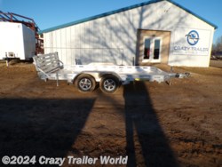 New 2024 Aluma 7814TA-BT 14&apos; Aluminum Utility Trailer available in Whitesboro, Texas