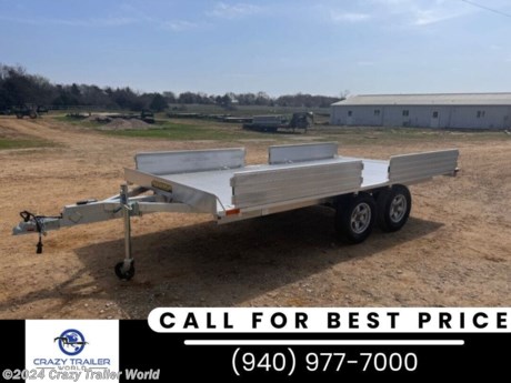 &lt;p&gt;Stock # RB279759&lt;/p&gt;
&lt;p&gt;&lt;span style=&quot;color: #212529; font-family: &#39;Open Sans&#39;, sans-serif; font-size: 16px; text-align: justify;&quot;&gt;This trailer is for sale at Crazy Trailer World in Whitesboro, Texas. We offer Rent To Own Financing and also offer traditional financing.&lt;/span&gt;&lt;/p&gt;
&lt;p&gt;&lt;strong&gt;&lt;span style=&quot;color: #212529; font-family: &#39;Open Sans&#39;, sans-serif; font-size: 16px; text-align: justify;&quot;&gt;New Aluma&amp;nbsp;&lt;/span&gt;&lt;/strong&gt;&lt;/p&gt;
&lt;p&gt;WIDTH: 88&quot;&lt;/p&gt;
&lt;p&gt;LENGTH: 14&#39;&lt;/p&gt;
&lt;p&gt;DOOR(S)/RAMP(S): Ramps&lt;/p&gt;
&lt;p&gt;WEIGHT: 725 lb&lt;/p&gt;
&lt;p&gt;GVWR: 4400 lb&lt;/p&gt;
&lt;p&gt;PAYLOAD: 3675 lb&lt;/p&gt;
&lt;p&gt;AXLE(S): Tandem Rubber Torsion Axles&lt;/p&gt;
&lt;p&gt;COUPLER: 2 5/16&quot;&lt;/p&gt;
&lt;p&gt;&amp;nbsp;&lt;/p&gt;
&lt;p&gt;&lt;span style=&quot;color: #212529; font-family: &#39;Open Sans&#39;, sans-serif; font-size: 16px; text-align: justify;&quot;&gt;Please contact us to verify that this trailer is still available. All prices are subject to Tax, Title, Plates &amp;amp; Doc Fees. All Trailers are discounted for Cash or Finance Price ! We charge a convenience fee on credit card purchases. Crazy Trailer World Of Whitesboro Texas is located near Dallas Texas, Gainesville Texas, Sherman Texas, Denison Texas, Denton Texas, Little Elm Texas, Frisco Texas, Corinth Texas, Ardmore Oklahoma, Durant Oklahoma, The Colony Texas, Highland Village Texas, Allen Texas, Bonham Texas, Lewisville Texas, Plano Texas, Paris Texas, Wichita Falls Texas, Oklahoma City Oklahoma, Trenton Texas. Come see us for the best deal on Dump Trailers, Equipment Trailers, Flatbed Trailers, Skidloader Trailers, Tiltbed Trailer, Bobcat Trailer, Farm Trailer, Trash Trailer, Cleanup Trailer, Hotshot Trailer, Gooseneck Trailer, Trailor, Load Trail Trailers for sale, Utility Trailer, ATV Trailer, UTV Trailer, Side X Side Trailer, SXS Trailer, Mower Trailer, Truck Beds, Truck Flatbeds, Tank Trailers, Hydraulic Dovetail Trailers, MAX Ramp Trailer, Ramp Trailer, Deckover Trailer, Pintle Trailer, Construction Trailer, Contractor Trailer, Jeep Trailers, Buggy Hauler Trailers, Scissor Lift Trailers, Used Trailer, Car Hauler, Car Trailers, Lawncare Trailers, Landscape Trailers, Low Pro Trailers, Backhoe Trailers, Golf Cart Trailers, Side Load Trailers, Tall Sided Dump Trailer for sale, 3&#39; Tall Side Dump Trailer, 4&#39; tall side dump trailer, gooseneck dump trailer, fold down side dump trailers. We are also a Aluma Aluminum Trailer Dealer. We have Aluminum Trailers for sale in Texas.&lt;/span&gt;&lt;/p&gt;
&lt;p&gt;&amp;nbsp;&lt;/p&gt;
&lt;ul style=&quot;box-sizing: border-box; padding-left: 1.5em; margin-top: 0px; margin-bottom: 0px; font-size: 16px; text-align: justify; color: #232323; font-family: Arial, &#39; Helvetica Neue&#39;, Helvetica, Arial, sans-serif;&quot;&gt;
&lt;li style=&quot;box-sizing: border-box; padding-bottom: 0.7em;&quot;&gt;
&lt;div style=&quot;box-sizing: border-box; color: #222222; font-family: Arial, Helvetica, sans-serif; font-size: small;&quot;&gt;&lt;span style=&quot;box-sizing: border-box; color: #232323; font-family: Arial, &#39; Helvetica Neue&#39;, Helvetica, Arial, sans-serif; font-size: 16px;&quot;&gt;Crazy Trailer World is not responsible for any Typos, Errors or misprints.&lt;/span&gt;&lt;/div&gt;
&lt;/li&gt;
&lt;/ul&gt;