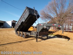 New 2024 Load Trail DG 83x16 Tri Axle Gooseneck High Side Dump 21K LB available in Whitesboro, Texas