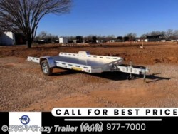New 2024 Aluma 7814S Tilt 14&apos; Aluminum Tilt Bed Trailer available in Whitesboro, Texas