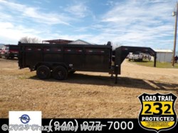 New 2024 Load Trail DG 83X16 High Side  Gooseneck Dump Trail 14K GVWR available in Whitesboro, Texas