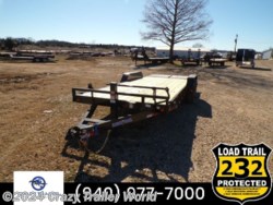 New 2024 Load Trail CH 83x20 Flatbed Equipment Trailer 14K GVWR available in Whitesboro, Texas
