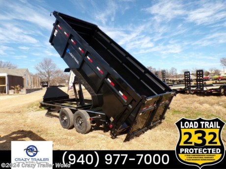&lt;p&gt;Stock# R3314982&lt;/p&gt;
&lt;p&gt;&lt;span style=&quot;color: #212529; font-family: &#39;Open Sans&#39;, sans-serif; font-size: 16px; text-align: justify;&quot;&gt;This trailer is for sale at Crazy Trailer World in Whitesboro, Texas. We offer Rent To Own Financing and also offer traditional financing&lt;/span&gt;&lt;/p&gt;
&lt;p&gt;83&quot; x 16&#39; Tandem Axle Dump Low-Pro Dump Trailer&lt;/p&gt;
&lt;p&gt;* ST235/80 R16 LRE 10 Ply. &lt;br /&gt;* 8&quot; x 13 lb. I-Beam Frame&lt;br /&gt;* Standard Battery Wall Charger (5 Amp)&lt;br /&gt;* Coupler 2-5/16&quot; Adjustable (6 HOLE)&lt;br /&gt;* 2 - 7,000 Lb Dexter Spring Axles ( Elec FSA Brakes on both)&lt;br /&gt;* Diamond Plate Fenders (weld-on)&lt;br /&gt;* REAR Slide-IN Ramps 80&quot; x 16&quot;&lt;br /&gt;* 16&quot; Cross-Members&lt;br /&gt;* Jack Spring Loaded Drop Leg 1-10K&lt;br /&gt;* Lights LED (w/Cold Weather Harness)&lt;br /&gt;* 4 - D-Rings 4&quot; Weld On&lt;br /&gt;* Rear Support Stands (2&quot; x 2&quot; Tubing)&lt;br /&gt;* 48&quot; Dump Sides w/48&quot; 2 Way Gate (10 Gauge Floor)&lt;br /&gt;* 1 - MAX-STEP (30&quot;)&lt;br /&gt;* Front Tongue Mount (MAX-Box w/Divider)&lt;br /&gt;* Spare Tire Mount&lt;br /&gt;* Tarp Kit Front Mount&lt;br /&gt;* Scissor Hoist w/Standard Pump&lt;br /&gt;* Black (w/Primer)&lt;br /&gt;DL8316072&lt;/p&gt;
&lt;p style=&quot;box-sizing: border-box; margin: 0px; font-family: &#39;Open Sans&#39;, sans-serif; padding: 0px; line-height: 1.25; color: #212529; font-size: 16px; text-align: justify;&quot;&gt;Please contact us to verify that this trailer is still available. All prices are subject to Tax, Title, Plates &amp;amp; Doc Fees. All Trailers are discounted for Cash or Finance Price ! We charge a convenience fee on credit card purchases. Crazy Trailer World Of Whitesboro Texas is located near Dallas Texas, Gainesville Texas, Sherman Texas, Denison Texas, Denton Texas, Little Elm Texas, Frisco Texas, Corinth Texas, Ardmore Oklahoma, Durant Oklahoma, The Colony Texas, Highland Village Texas, Allen Texas, Bonham Texas, Lewisville Texas, Plano Texas, Paris Texas, Wichita Falls Texas, Oklahoma City Oklahoma, Trenton Texas. Come see us for the best deal on Dump Trailers, Equipment Trailers, Flatbed Trailers, Skidloader Trailers, Tiltbed Trailer, Bobcat Trailer, Farm Trailer, Trash Trailer, Cleanup Trailer, Hotshot Trailer, Gooseneck Trailer, Trailor, Load Trail Trailers for sale, Utility Trailer, ATV Trailer, UTV Trailer, Side X Side Trailer, SXS Trailer, Mower Trailer, Truck Beds, Truck Flatbeds, Tank Trailers, Hydraulic Dovetail Trailers, MAX Ramp Trailer, Ramp Trailer, Deckover Trailer, Pintle Trailer, Construction Trailer, Contractor Trailer, Jeep Trailers, Buggy Hauler Trailers, Scissor Lift Trailers, Used Trailer, Car Hauler, Car Trailers, Lawncare Trailers, Landscape Trailers, Low Pro Trailers, Backhoe Trailers, Golf Cart Trailers, Side Load Trailers, Tall Sided Dump Trailer for sale, 3&#39; Tall Side Dump Trailer, 4&#39; tall side dump trailer, gooseneck dump trailer, fold down side dump trailers. We are also a Aluma Aluminum Trailer Dealer. We have Aluminum Trailers for sale in Texas.&lt;/p&gt;
&lt;p style=&quot;box-sizing: border-box; margin: 0px; font-family: &#39;Open Sans&#39;, sans-serif; padding: 0px; line-height: 1.25; color: #212529; font-size: 16px; text-align: justify;&quot;&gt;&amp;nbsp;&lt;/p&gt;
&lt;p&gt;&amp;nbsp;&lt;/p&gt;
&lt;ul style=&quot;box-sizing: border-box; padding-left: 1.5em; margin-top: 0px; margin-bottom: 0px; font-size: 16px; text-align: justify; color: #232323; font-family: Arial, &#39; Helvetica Neue&#39;, Helvetica, Arial, sans-serif;&quot;&gt;
&lt;li style=&quot;box-sizing: border-box; padding-bottom: 0.7em;&quot;&gt;
&lt;div style=&quot;box-sizing: border-box; color: #222222; font-family: Arial, Helvetica, sans-serif; font-size: small;&quot;&gt;&lt;span style=&quot;box-sizing: border-box; color: #232323; font-family: Arial, &#39; Helvetica Neue&#39;, Helvetica, Arial, sans-serif; font-size: 16px;&quot;&gt;Crazy Trailer World is not responsible for any Typos, Errors or misprints.&lt;/span&gt;&lt;/div&gt;
&lt;/li&gt;
&lt;/ul&gt;