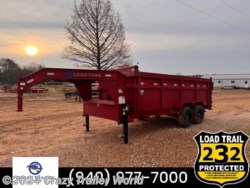 New 2024 Load Trail DG 83X16 High Side  Gooseneck Dump Trail 14K GVWR available in Whitesboro, Texas