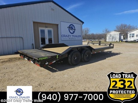&lt;p&gt;Stock# R1314563&lt;/p&gt;
&lt;p&gt;&lt;span style=&quot;color: #212529; font-family: &#39;Open Sans&#39;, sans-serif; font-size: 16px; text-align: justify;&quot;&gt;This trailer is for sale at Crazy Trailer World in Whitesboro, Texas. We offer Rent To Own Financing and also offer traditional financing&lt;/span&gt;&lt;/p&gt;
&lt;p&gt;102&quot; x 20&#39; Tandem Axle Equipment Trailer&lt;/p&gt;
&lt;p&gt;* ST235/80 R16 LRE 10 Ply. &lt;br /&gt;* 6&quot; Channel Frame&lt;br /&gt;* Coupler 2-5/16&quot; Adjustable (4 HOLE)&lt;br /&gt;* Treated Wood Floor&lt;br /&gt;* 2 - 7,000 Lb Dexter Spring Axles ( Elec FSA Brakes on both)&lt;br /&gt;* Drive-Over Fenders 9&quot; (weld-on)&lt;br /&gt;* MAX Ramps w/Dove&lt;br /&gt;* 16&quot; Cross-Members&lt;br /&gt;* Jack Spring Loaded Drop Leg 1-10K&lt;br /&gt;* Lights LED (w/Cold Weather Harness)&lt;br /&gt;* 4 - D-Rings 4&quot; Weld On&lt;br /&gt;* 2&quot; - Rub Rail&lt;br /&gt;* Spare Tire Mount&lt;br /&gt;* Black (w/Primer)&lt;br /&gt;CH0220072&lt;/p&gt;
&lt;p style=&quot;box-sizing: border-box; margin: 0px; font-family: &#39;Open Sans&#39;, sans-serif; padding: 0px; line-height: 1.25; color: #212529; font-size: 16px; text-align: justify;&quot;&gt;Please contact us to verify that this trailer is still available. All prices are subject to Tax, Title, Plates&amp;nbsp;&amp;nbsp;&amp;amp; Doc Fees. All Trailers are discounted for Cash or Finance Price ! We charge a convenience fee on credit card purchases. Crazy Trailer World Of Whitesboro Texas is located near Dallas Texas, Gainesville Texas, Sherman Texas, Denison Texas, Denton Texas, Little Elm Texas, Frisco Texas, Corinth Texas, Ardmore Oklahoma, Durant Oklahoma, The Colony Texas, Highland Village Texas, Allen Texas, Bonham Texas, Lewisville Texas, Plano Texas, Paris Texas, Wichita Falls Texas, Oklahoma City Oklahoma, Trenton Texas. Come see us for the best deal on Dump Trailers, Equipment Trailers, Flatbed Trailers, Skidloader Trailers, Tiltbed Trailer, Bobcat Trailer, Farm Trailer, Trash Trailer, Cleanup Trailer, Hotshot Trailer, Gooseneck Trailer, Trailor, Load Trail Trailers for sale, Utility Trailer, ATV Trailer, UTV Trailer, Side X Side Trailer, SXS Trailer, Mower Trailer, Truck Beds, Truck Flatbeds, Tank Trailers, Hydraulic Dovetail Trailers, MAX Ramp Trailer, Ramp Trailer, Deckover Trailer, Pintle Trailer, Construction Trailer, Contractor Trailer, Jeep Trailers, Buggy Hauler Trailers, Scissor Lift Trailers, Used Trailer, Car Hauler, Car Trailers, Lawncare Trailers, Landscape Trailers, Low Pro Trailers, Backhoe Trailers, Golf Cart Trailers, Side Load Trailers, Tall Sided Dump Trailer for sale, 3&#39; Tall Side Dump Trailer, 4&#39; tall side dump trailer, gooseneck dump trailer, fold down side dump trailers. We are also a Aluma Aluminum Trailer Dealer. We have Aluminum Trailers for sale in Texas.&lt;/p&gt;
&lt;p style=&quot;box-sizing: border-box; margin: 0px; font-family: &#39;Open Sans&#39;, sans-serif; padding: 0px; line-height: 1.25; color: #212529; font-size: 16px; text-align: justify;&quot;&gt;&amp;nbsp;&lt;/p&gt;
&lt;p&gt;&amp;nbsp;&lt;/p&gt;
&lt;ul style=&quot;box-sizing: border-box; padding-left: 1.5em; margin-top: 0px; margin-bottom: 0px; font-size: 16px; text-align: justify; color: #232323; font-family: Arial, &#39; Helvetica Neue&#39;, Helvetica, Arial, sans-serif;&quot;&gt;
&lt;li style=&quot;box-sizing: border-box; padding-bottom: 0.7em;&quot;&gt;
&lt;div style=&quot;box-sizing: border-box; color: #222222; font-family: Arial, Helvetica, sans-serif; font-size: small;&quot;&gt;&lt;span style=&quot;box-sizing: border-box; color: #232323; font-family: Arial, &#39; Helvetica Neue&#39;, Helvetica, Arial, sans-serif; font-size: 16px;&quot;&gt;Crazy Trailer World is not responsible for any Typos, Errors or misprints.&lt;/span&gt;&lt;/div&gt;
&lt;/li&gt;
&lt;/ul&gt;