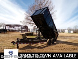 New 2024 DP Platinum Star 83X16 High Side Dump Trailer 14K GVWR available in Whitesboro, Texas