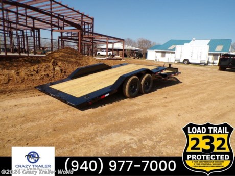 &lt;p&gt;Stock# R1316722&lt;/p&gt;
&lt;p&gt;&lt;span style=&quot;color: #212529; font-family: &#39;Open Sans&#39;, sans-serif; font-size: 16px; text-align: justify;&quot;&gt;This trailer is for sale at Crazy Trailer World in Whitesboro, Texas. We offer Rent To Own Financing and also offer traditional financing&lt;/span&gt;&lt;/p&gt;
&lt;p&gt;102&quot; X 22&#39; Tilt-N-Go Tandem Axle Tilt Deck Equipment Trailer&lt;/p&gt;
&lt;p&gt;* ST235/80 R16 LRE 10 Ply. &lt;br /&gt;* Coupler 2-5/16&quot; Adjustable (6 HOLE)&lt;br /&gt;* 2 - 7,000 Lb Dexter Torsion Axles (UP)( Elec FSA Brakes on both)&lt;br /&gt;* Drive-Over Fenders 9&quot; (weld-on)&lt;br /&gt;* 16&quot; Cross-Members&lt;br /&gt;* Jack Spring Loaded Drop Leg 1-10K&lt;br /&gt;* Gravity 16&#39; Deck 6&#39; Stationary Deck&lt;br /&gt;* Lights LED (w/Cold Weather Harness)&lt;br /&gt;* 6 - D-Rings 4&quot; Weld On&lt;br /&gt;* 2&quot; - Rub Rail&lt;br /&gt;* Tool Tray&lt;br /&gt;* Spare Tire Mount&lt;br /&gt;* Black (w/Primer)&lt;br /&gt;TH0222072&lt;/p&gt;
&lt;p style=&quot;box-sizing: border-box; margin: 0px; font-family: &#39;Open Sans&#39;, sans-serif; padding: 0px; line-height: 1.25; color: #212529; font-size: 16px; text-align: justify;&quot;&gt;Please contact us to verify that this trailer is still available. All prices are subject to Tax, Title, Plates&amp;nbsp;&amp;amp; Doc Fees&amp;nbsp;. All Trailers are discounted for Cash or Finance Price ! We charge a convenience fee on credit card purchases. Crazy Trailer World Of Whitesboro Texas is located near Dallas Texas, Gainesville Texas, Sherman Texas, Denison Texas, Denton Texas, Little Elm Texas, Frisco Texas, Corinth Texas, Ardmore Oklahoma, Durant Oklahoma, The Colony Texas, Highland Village Texas, Allen Texas, Bonham Texas, Lewisville Texas, Plano Texas, Paris Texas, Wichita Falls Texas, Oklahoma City Oklahoma, Trenton Texas. Come see us for the best deal on Dump Trailers, Equipment Trailers, Flatbed Trailers, Skidloader Trailers, Tiltbed Trailer, Bobcat Trailer, Farm Trailer, Trash Trailer, Cleanup Trailer, Hotshot Trailer, Gooseneck Trailer, Trailor, Load Trail Trailers for sale, Utility Trailer, ATV Trailer, UTV Trailer, Side X Side Trailer, SXS Trailer, Mower Trailer, Truck Beds, Truck Flatbeds, Tank Trailers, Hydraulic Dovetail Trailers, MAX Ramp Trailer, Ramp Trailer, Deckover Trailer, Pintle Trailer, Construction Trailer, Contractor Trailer, Jeep Trailers, Buggy Hauler Trailers, Scissor Lift Trailers, Used Trailer, Car Hauler, Car Trailers, Lawncare Trailers, Landscape Trailers, Low Pro Trailers, Backhoe Trailers, Golf Cart Trailers, Side Load Trailers, Tall Sided Dump Trailer for sale, 3&#39; Tall Side Dump Trailer, 4&#39; tall side dump trailer, gooseneck dump trailer, fold down side dump trailers. We are also a Aluma Aluminum Trailer Dealer. We have Aluminum Trailers for sale in Texas.&lt;/p&gt;
&lt;p style=&quot;box-sizing: border-box; margin: 0px; font-family: &#39;Open Sans&#39;, sans-serif; padding: 0px; line-height: 1.25; color: #212529; font-size: 16px; text-align: justify;&quot;&gt;&amp;nbsp;&lt;/p&gt;
&lt;p style=&quot;box-sizing: border-box; margin: 0px; font-family: &#39;Open Sans&#39;, sans-serif; padding: 0px; line-height: 1.25; color: #212529; font-size: 16px; text-align: justify;&quot;&gt;&amp;nbsp;&lt;/p&gt;
&lt;p&gt;&amp;nbsp;&lt;/p&gt;
&lt;ul style=&quot;box-sizing: border-box; padding-left: 1.5em; margin-top: 0px; margin-bottom: 0px; font-size: 16px; text-align: justify; color: #232323; font-family: Arial, &#39; Helvetica Neue&#39;, Helvetica, Arial, sans-serif;&quot;&gt;
&lt;li style=&quot;box-sizing: border-box; padding-bottom: 0.7em;&quot;&gt;
&lt;div style=&quot;box-sizing: border-box; color: #222222; font-family: Arial, Helvetica, sans-serif; font-size: small;&quot;&gt;&lt;span style=&quot;box-sizing: border-box; color: #232323; font-family: Arial, &#39; Helvetica Neue&#39;, Helvetica, Arial, sans-serif; font-size: 16px;&quot;&gt;Crazy Trailer World is not responsible for any Typos, Errors or misprints.&lt;/span&gt;&lt;/div&gt;
&lt;/li&gt;
&lt;/ul&gt;