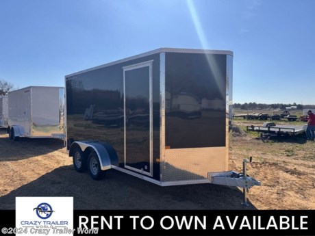 &lt;p&gt;&lt;em&gt;&lt;strong&gt;&lt;span style=&quot;color: #222222; font-family: Arial, Helvetica, sans-serif; font-size: small;&quot;&gt;Due to recent storm this trailer may have slight hail damage to roof&lt;/span&gt;&lt;/strong&gt;&lt;/em&gt;&lt;/p&gt;
&lt;p&gt;&amp;nbsp;&lt;/p&gt;
&lt;p&gt;Stock # RT001885&lt;/p&gt;
&lt;p&gt;&amp;nbsp;&lt;/p&gt;
&lt;p&gt;&lt;span style=&quot;color: #212529; font-family: &#39;Open Sans&#39;, sans-serif; font-size: 16px; text-align: justify;&quot;&gt;This trailer is for sale at Crazy Trailer World in Whitesboro, Texas. We offer Rent To Own Financing and also offer traditional financing.&lt;/span&gt;&lt;/p&gt;
&lt;p&gt;&amp;nbsp;&lt;/p&gt;
&lt;p&gt;&lt;strong&gt;&lt;span style=&quot;color: #212529; font-family: &#39;Open Sans&#39;, sans-serif; font-size: 16px; text-align: justify;&quot;&gt;Stealth C 7.4X14 All Aluminum Cargo Trailer&lt;/span&gt;&lt;/strong&gt;&lt;/p&gt;
&lt;ul&gt;
&lt;li style=&quot;box-sizing: inherit; background-repeat: no-repeat; -webkit-print-color-adjust: exact; color: rgba(0, 0, 0, 0.87); font-family: Roboto, sans-serif; font-size: 13.3333px; letter-spacing: 0.1px; white-space-collapse: preserve; hyphens: none !important;&quot;&gt;&lt;span style=&quot;color: rgba(0, 0, 0, 0.87); font-family: Roboto, sans-serif;&quot;&gt;&lt;span style=&quot;font-size: 13.3333px; letter-spacing: 0.1px; white-space-collapse: preserve;&quot;&gt;All Aluminum Construction&lt;/span&gt;&lt;/span&gt;&lt;/li&gt;
&lt;li style=&quot;box-sizing: inherit; background-repeat: no-repeat; -webkit-print-color-adjust: exact; color: rgba(0, 0, 0, 0.87); font-family: Roboto, sans-serif; font-size: 13.3333px; letter-spacing: 0.1px; white-space-collapse: preserve; hyphens: none !important;&quot;&gt;&lt;span style=&quot;color: rgba(0, 0, 0, 0.87); font-family: Roboto, sans-serif;&quot;&gt;&lt;span style=&quot;font-size: 13.3333px; letter-spacing: 0.1px; white-space-collapse: preserve;&quot;&gt; One Piece Aluminum Roof &lt;/span&gt;&lt;/span&gt;&lt;/li&gt;
&lt;li style=&quot;box-sizing: inherit; background-repeat: no-repeat; -webkit-print-color-adjust: exact; color: rgba(0, 0, 0, 0.87); font-family: Roboto, sans-serif; font-size: 13.3333px; letter-spacing: 0.1px; white-space-collapse: preserve; hyphens: none !important;&quot;&gt;&lt;span style=&quot;color: rgba(0, 0, 0, 0.87); font-family: Roboto, sans-serif;&quot;&gt;&lt;span style=&quot;font-size: 13.3333px; letter-spacing: 0.1px; white-space-collapse: preserve;&quot;&gt;2&quot; x 4&quot; Integrated Frame &lt;/span&gt;&lt;/span&gt;&lt;/li&gt;
&lt;li style=&quot;box-sizing: inherit; background-repeat: no-repeat; -webkit-print-color-adjust: exact; color: rgba(0, 0, 0, 0.87); font-family: Roboto, sans-serif; font-size: 13.3333px; letter-spacing: 0.1px; white-space-collapse: preserve; hyphens: none !important;&quot;&gt;&lt;span style=&quot;color: rgba(0, 0, 0, 0.87); font-family: Roboto, sans-serif;&quot;&gt;&lt;span style=&quot;font-size: 13.3333px; letter-spacing: 0.1px; white-space-collapse: preserve;&quot;&gt;24&quot; O/C Floor &amp;amp; Roof Studs &lt;/span&gt;&lt;/span&gt;&lt;/li&gt;
&lt;li style=&quot;box-sizing: inherit; background-repeat: no-repeat; -webkit-print-color-adjust: exact; color: rgba(0, 0, 0, 0.87); font-family: Roboto, sans-serif; font-size: 13.3333px; letter-spacing: 0.1px; white-space-collapse: preserve; hyphens: none !important;&quot;&gt;&lt;span style=&quot;color: rgba(0, 0, 0, 0.87); font-family: Roboto, sans-serif;&quot;&gt;&lt;span style=&quot;font-size: 13.3333px; letter-spacing: 0.1px; white-space-collapse: preserve;&quot;&gt;16&quot; O/C Wall Studs&lt;/span&gt;&lt;/span&gt;&lt;/li&gt;
&lt;li style=&quot;box-sizing: inherit; background-repeat: no-repeat; -webkit-print-color-adjust: exact; color: rgba(0, 0, 0, 0.87); font-family: Roboto, sans-serif; font-size: 13.3333px; letter-spacing: 0.1px; white-space-collapse: preserve; hyphens: none !important;&quot;&gt;&lt;strong&gt;&lt;span style=&quot;font-family: Roboto, sans-serif; font-size: 13.3333px; letter-spacing: 0.1px;&quot;&gt;Upgrade to 16&quot; O/C Floor Studs&lt;/span&gt;&lt;span style=&quot;font-family: Roboto, sans-serif; font-size: 13.3333px; letter-spacing: 0.1px;&quot;&gt;&amp;nbsp;&lt;/span&gt;&lt;/strong&gt;&lt;/li&gt;
&lt;li style=&quot;box-sizing: inherit; background-repeat: no-repeat; -webkit-print-color-adjust: exact; color: rgba(0, 0, 0, 0.87); font-family: Roboto, sans-serif; font-size: 13.3333px; letter-spacing: 0.1px; white-space-collapse: preserve; hyphens: none !important;&quot;&gt;&lt;span style=&quot;color: rgba(0, 0, 0, 0.87); font-family: Roboto, sans-serif;&quot;&gt;&lt;span style=&quot;font-size: 13.3333px; letter-spacing: 0.1px; white-space-collapse: preserve;&quot;&gt;Box Length: 14&#39; &lt;/span&gt;&lt;/span&gt;&lt;/li&gt;
&lt;li style=&quot;box-sizing: inherit; background-repeat: no-repeat; -webkit-print-color-adjust: exact; color: rgba(0, 0, 0, 0.87); font-family: Roboto, sans-serif; font-size: 13.3333px; letter-spacing: 0.1px; white-space-collapse: preserve; hyphens: none !important;&quot;&gt;&lt;span style=&quot;color: rgba(0, 0, 0, 0.87); font-family: Roboto, sans-serif;&quot;&gt;&lt;span style=&quot;font-size: 13.3333px; letter-spacing: 0.1px; white-space-collapse: preserve;&quot;&gt;Box Width: 88&quot; &lt;/span&gt;&lt;/span&gt;&lt;/li&gt;
&lt;li style=&quot;box-sizing: inherit; background-repeat: no-repeat; -webkit-print-color-adjust: exact; color: rgba(0, 0, 0, 0.87); font-family: Roboto, sans-serif; font-size: 13.3333px; letter-spacing: 0.1px; white-space-collapse: preserve; hyphens: none !important;&quot;&gt;&lt;span style=&quot;color: rgba(0, 0, 0, 0.87); font-family: Roboto, sans-serif;&quot;&gt;&lt;span style=&quot;font-size: 13.3333px; letter-spacing: 0.1px; white-space-collapse: preserve;&quot;&gt;&lt;strong&gt;Interior Height: 85&#39;&#39; with the additional 6&#39;&#39; height&lt;/strong&gt;&lt;/span&gt;&lt;/span&gt;&lt;/li&gt;
&lt;li style=&quot;box-sizing: inherit; background-repeat: no-repeat; -webkit-print-color-adjust: exact; color: rgba(0, 0, 0, 0.87); font-family: Roboto, sans-serif; font-size: 13.3333px; letter-spacing: 0.1px; white-space-collapse: preserve; hyphens: none !important;&quot;&gt;&lt;span style=&quot;color: rgba(0, 0, 0, 0.87); font-family: Roboto, sans-serif;&quot;&gt;&lt;span style=&quot;font-size: 13.3333px; letter-spacing: 0.1px; white-space-collapse: preserve;&quot;&gt;Rear Door Opening: &lt;/span&gt;&lt;/span&gt;&lt;span style=&quot;color: rgba(0, 0, 0, 0.87); font-family: Roboto, sans-serif;&quot;&gt;&lt;span style=&quot;font-size: 13.3333px; letter-spacing: 0.1px; white-space-collapse: preserve;&quot;&gt;76&amp;rdquo; &lt;/span&gt;&lt;/span&gt;&lt;/li&gt;
&lt;li style=&quot;box-sizing: inherit; background-repeat: no-repeat; -webkit-print-color-adjust: exact; color: rgba(0, 0, 0, 0.87); font-family: Roboto, sans-serif; font-size: 13.3333px; letter-spacing: 0.1px; white-space-collapse: preserve; hyphens: none !important;&quot;&gt;&lt;span style=&quot;color: rgba(0, 0, 0, 0.87); font-family: Roboto, sans-serif;&quot;&gt;&lt;span style=&quot;font-size: 13.3333px; letter-spacing: 0.1px; white-space-collapse: preserve;&quot;&gt;V-Nose Construction (24&quot; Wedge)&lt;/span&gt;&lt;/span&gt;&lt;/li&gt;
&lt;li style=&quot;box-sizing: inherit; background-repeat: no-repeat; -webkit-print-color-adjust: exact; color: rgba(0, 0, 0, 0.87); font-family: Roboto, sans-serif; font-size: 13.3333px; letter-spacing: 0.1px; white-space-collapse: preserve; hyphens: none !important;&quot;&gt;&lt;span style=&quot;color: rgba(0, 0, 0, 0.87); font-family: Roboto, sans-serif;&quot;&gt;&lt;span style=&quot;font-size: 13.3333px; letter-spacing: 0.1px; white-space-collapse: preserve;&quot;&gt; Anodized Nose Cone &lt;/span&gt;&lt;/span&gt;&lt;/li&gt;
&lt;li style=&quot;box-sizing: inherit; background-repeat: no-repeat; -webkit-print-color-adjust: exact; color: rgba(0, 0, 0, 0.87); font-family: Roboto, sans-serif; font-size: 13.3333px; letter-spacing: 0.1px; white-space-collapse: preserve; hyphens: none !important;&quot;&gt;&lt;span style=&quot;color: rgba(0, 0, 0, 0.87); font-family: Roboto, sans-serif;&quot;&gt;&lt;span style=&quot;font-size: 13.3333px; letter-spacing: 0.1px; white-space-collapse: preserve;&quot;&gt;24&quot; Stone Guard &lt;/span&gt;&lt;/span&gt;&lt;/li&gt;
&lt;li style=&quot;box-sizing: inherit; background-repeat: no-repeat; -webkit-print-color-adjust: exact; color: rgba(0, 0, 0, 0.87); font-family: Roboto, sans-serif; font-size: 13.3333px; letter-spacing: 0.1px; white-space-collapse: preserve; hyphens: none !important;&quot;&gt;&lt;span style=&quot;color: rgba(0, 0, 0, 0.87); font-family: Roboto, sans-serif;&quot;&gt;&lt;span style=&quot;font-size: 13.3333px; letter-spacing: 0.1px; white-space-collapse: preserve;&quot;&gt;2000# Center Jack &lt;/span&gt;&lt;/span&gt;&lt;/li&gt;
&lt;li style=&quot;box-sizing: inherit; background-repeat: no-repeat; -webkit-print-color-adjust: exact; color: rgba(0, 0, 0, 0.87); font-family: Roboto, sans-serif; font-size: 13.3333px; letter-spacing: 0.1px; white-space-collapse: preserve; hyphens: none !important;&quot;&gt;&lt;span style=&quot;color: rgba(0, 0, 0, 0.87); font-family: Roboto, sans-serif;&quot;&gt;&lt;span style=&quot;font-size: 13.3333px; letter-spacing: 0.1px; white-space-collapse: preserve;&quot;&gt;Axles: 2-3500# Torsion Braked Zero Degree &lt;/span&gt;&lt;/span&gt;&lt;/li&gt;
&lt;li style=&quot;box-sizing: inherit; background-repeat: no-repeat; -webkit-print-color-adjust: exact; color: rgba(0, 0, 0, 0.87); font-family: Roboto, sans-serif; font-size: 13.3333px; letter-spacing: 0.1px; white-space-collapse: preserve; hyphens: none !important;&quot;&gt;&lt;span style=&quot;color: rgba(0, 0, 0, 0.87); font-family: Roboto, sans-serif;&quot;&gt;&lt;span style=&quot;font-size: 13.3333px; letter-spacing: 0.1px; white-space-collapse: preserve;&quot;&gt;GVWR: 7000# &lt;/span&gt;&lt;/span&gt;&lt;/li&gt;
&lt;li style=&quot;box-sizing: inherit; background-repeat: no-repeat; -webkit-print-color-adjust: exact; color: rgba(0, 0, 0, 0.87); font-family: Roboto, sans-serif; font-size: 13.3333px; letter-spacing: 0.1px; white-space-collapse: preserve; hyphens: none !important;&quot;&gt;&lt;span style=&quot;color: rgba(0, 0, 0, 0.87); font-family: Roboto, sans-serif;&quot;&gt;&lt;span style=&quot;font-size: 13.3333px; letter-spacing: 0.1px; white-space-collapse: preserve;&quot;&gt;15&quot; Silver Mods 205/75R15 &lt;/span&gt;&lt;/span&gt;&lt;/li&gt;
&lt;li style=&quot;box-sizing: inherit; background-repeat: no-repeat; -webkit-print-color-adjust: exact; color: rgba(0, 0, 0, 0.87); font-family: Roboto, sans-serif; font-size: 13.3333px; letter-spacing: 0.1px; white-space-collapse: preserve; hyphens: none !important;&quot;&gt;&lt;span style=&quot;color: rgba(0, 0, 0, 0.87); font-family: Roboto, sans-serif;&quot;&gt;&lt;span style=&quot;font-size: 13.3333px; letter-spacing: 0.1px; white-space-collapse: preserve;&quot;&gt;Rear Ramp w/ Spring Assist and Aluminum Hardware &lt;/span&gt;&lt;/span&gt;&lt;/li&gt;
&lt;li style=&quot;box-sizing: inherit; background-repeat: no-repeat; -webkit-print-color-adjust: exact; color: rgba(0, 0, 0, 0.87); font-family: Roboto, sans-serif; font-size: 13.3333px; letter-spacing: 0.1px; white-space-collapse: preserve; hyphens: none !important;&quot;&gt;&lt;span style=&quot;color: rgba(0, 0, 0, 0.87); font-family: Roboto, sans-serif;&quot;&gt;&lt;span style=&quot;font-size: 13.3333px; letter-spacing: 0.1px; white-space-collapse: preserve;&quot;&gt;Extra-Wide Rear Bulkhead w/ Slimline Stop/Turn/Tail Lights (84&amp;rdquo; Opening) &lt;/span&gt;&lt;/span&gt;&lt;/li&gt;
&lt;li style=&quot;box-sizing: inherit; background-repeat: no-repeat; -webkit-print-color-adjust: exact; color: rgba(0, 0, 0, 0.87); font-family: Roboto, sans-serif; font-size: 13.3333px; letter-spacing: 0.1px; white-space-collapse: preserve; hyphens: none !important;&quot;&gt;&lt;span style=&quot;color: rgba(0, 0, 0, 0.87); font-family: Roboto, sans-serif;&quot;&gt;&lt;span style=&quot;font-size: 13.3333px; letter-spacing: 0.1px; white-space-collapse: preserve;&quot;&gt;&lt;strong&gt;32&quot; x 78&quot; Side Access Door w/ Paddle Handle &amp;amp; Piano Hinge&lt;/strong&gt; &lt;/span&gt;&lt;/span&gt;&lt;/li&gt;
&lt;li style=&quot;box-sizing: inherit; background-repeat: no-repeat; -webkit-print-color-adjust: exact; color: rgba(0, 0, 0, 0.87); font-family: Roboto, sans-serif; font-size: 13.3333px; letter-spacing: 0.1px; white-space-collapse: preserve; hyphens: none !important;&quot;&gt;&lt;span style=&quot;color: rgba(0, 0, 0, 0.87); font-family: Roboto, sans-serif;&quot;&gt;&lt;span style=&quot;font-size: 13.3333px; letter-spacing: 0.1px; white-space-collapse: preserve;&quot;&gt;Plastic Salem Vents &lt;/span&gt;&lt;/span&gt;&lt;/li&gt;
&lt;li style=&quot;box-sizing: inherit; background-repeat: no-repeat; -webkit-print-color-adjust: exact; color: rgba(0, 0, 0, 0.87); font-family: Roboto, sans-serif; font-size: 13.3333px; letter-spacing: 0.1px; white-space-collapse: preserve; hyphens: none !important;&quot;&gt;&lt;span style=&quot;color: rgba(0, 0, 0, 0.87); font-family: Roboto, sans-serif;&quot;&gt;&lt;span style=&quot;font-size: 13.3333px; letter-spacing: 0.1px; white-space-collapse: preserve;&quot;&gt;(2) Dome Lights w/ Switch &lt;/span&gt;&lt;/span&gt;&lt;/li&gt;
&lt;li style=&quot;box-sizing: inherit; background-repeat: no-repeat; -webkit-print-color-adjust: exact; color: rgba(0, 0, 0, 0.87); font-family: Roboto, sans-serif; font-size: 13.3333px; letter-spacing: 0.1px; white-space-collapse: preserve; hyphens: none !important;&quot;&gt;&lt;span style=&quot;color: rgba(0, 0, 0, 0.87); font-family: Roboto, sans-serif;&quot;&gt;&lt;span style=&quot;font-size: 13.3333px; letter-spacing: 0.1px; white-space-collapse: preserve;&quot;&gt;Exterior LED Lighting &lt;/span&gt;&lt;/span&gt;&lt;/li&gt;
&lt;li style=&quot;box-sizing: inherit; background-repeat: no-repeat; -webkit-print-color-adjust: exact; color: rgba(0, 0, 0, 0.87); font-family: Roboto, sans-serif; font-size: 13.3333px; letter-spacing: 0.1px; white-space-collapse: preserve; hyphens: none !important;&quot;&gt;&lt;span style=&quot;color: rgba(0, 0, 0, 0.87); font-family: Roboto, sans-serif;&quot;&gt;&lt;span style=&quot;font-size: 13.3333px; letter-spacing: 0.1px; white-space-collapse: preserve;&quot;&gt;3/8&quot; Water Resistant Walls &lt;/span&gt;&lt;/span&gt;&lt;/li&gt;
&lt;li style=&quot;box-sizing: inherit; background-repeat: no-repeat; -webkit-print-color-adjust: exact; color: rgba(0, 0, 0, 0.87); font-family: Roboto, sans-serif; font-size: 13.3333px; letter-spacing: 0.1px; white-space-collapse: preserve; hyphens: none !important;&quot;&gt;&lt;span style=&quot;color: rgba(0, 0, 0, 0.87); font-family: Roboto, sans-serif;&quot;&gt;&lt;span style=&quot;font-size: 13.3333px; letter-spacing: 0.1px; white-space-collapse: preserve;&quot;&gt;3/4&quot; Water Resistant Decking &lt;/span&gt;&lt;/span&gt;&lt;/li&gt;
&lt;li style=&quot;box-sizing: inherit; background-repeat: no-repeat; -webkit-print-color-adjust: exact; color: rgba(0, 0, 0, 0.87); font-family: Roboto, sans-serif; font-size: 13.3333px; letter-spacing: 0.1px; white-space-collapse: preserve; hyphens: none !important;&quot;&gt;&lt;span style=&quot;color: rgba(0, 0, 0, 0.87); font-family: Roboto, sans-serif;&quot;&gt;&lt;span style=&quot;font-size: 13.3333px; letter-spacing: 0.1px; white-space-collapse: preserve;&quot;&gt;Interior Cove Trim &lt;/span&gt;&lt;/span&gt;&lt;/li&gt;
&lt;li style=&quot;box-sizing: inherit; background-repeat: no-repeat; -webkit-print-color-adjust: exact; color: rgba(0, 0, 0, 0.87); font-family: Roboto, sans-serif; font-size: 13.3333px; letter-spacing: 0.1px; white-space-collapse: preserve; hyphens: none !important;&quot;&gt;&lt;span style=&quot;color: rgba(0, 0, 0, 0.87); font-family: Roboto, sans-serif;&quot;&gt;&lt;span style=&quot;font-size: 13.3333px; letter-spacing: 0.1px; white-space-collapse: preserve;&quot;&gt;2-5/16&quot; Coupler w/ Safety Chains &lt;/span&gt;&lt;/span&gt;&lt;/li&gt;
&lt;li style=&quot;box-sizing: inherit; background-repeat: no-repeat; -webkit-print-color-adjust: exact; color: rgba(0, 0, 0, 0.87); font-family: Roboto, sans-serif; font-size: 13.3333px; letter-spacing: 0.1px; white-space-collapse: preserve; hyphens: none !important;&quot;&gt;&lt;span style=&quot;color: rgba(0, 0, 0, 0.87); font-family: Roboto, sans-serif;&quot;&gt;&lt;span style=&quot;font-size: 13.3333px; letter-spacing: 0.1px; white-space-collapse: preserve;&quot;&gt;.030 Screwless Skin, Bonded on Seams &lt;/span&gt;&lt;/span&gt;&lt;/li&gt;
&lt;li style=&quot;box-sizing: inherit; background-repeat: no-repeat; -webkit-print-color-adjust: exact; color: rgba(0, 0, 0, 0.87); font-family: Roboto, sans-serif; font-size: 13.3333px; letter-spacing: 0.1px; white-space-collapse: preserve; hyphens: none !important;&quot;&gt;&lt;span style=&quot;color: rgba(0, 0, 0, 0.87); font-family: Roboto, sans-serif;&quot;&gt;&lt;span style=&quot;font-size: 13.3333px; letter-spacing: 0.1px; white-space-collapse: preserve;&quot;&gt;3&quot; Exterior Trim &lt;/span&gt;&lt;/span&gt;&lt;/li&gt;
&lt;li style=&quot;box-sizing: inherit; background-repeat: no-repeat; -webkit-print-color-adjust: exact; color: rgba(0, 0, 0, 0.87); font-family: Roboto, sans-serif; font-size: 13.3333px; letter-spacing: 0.1px; white-space-collapse: preserve; hyphens: none !important;&quot;&gt;&lt;span style=&quot;color: rgba(0, 0, 0, 0.87); font-family: Roboto, sans-serif;&quot;&gt;&lt;span style=&quot;font-size: 13.3333px; letter-spacing: 0.1px; white-space-collapse: preserve;&quot;&gt;4-Year Limited Warranty &lt;/span&gt;&lt;/span&gt;&lt;/li&gt;
&lt;li style=&quot;box-sizing: inherit; background-repeat: no-repeat; -webkit-print-color-adjust: exact; color: rgba(0, 0, 0, 0.87); font-family: Roboto, sans-serif; font-size: 13.3333px; letter-spacing: 0.1px; white-space-collapse: preserve; hyphens: none !important;&quot;&gt;&lt;span style=&quot;color: rgba(0, 0, 0, 0.87); font-family: Roboto, sans-serif;&quot;&gt;&lt;span style=&quot;font-size: 13.3333px; letter-spacing: 0.1px; white-space-collapse: preserve;&quot;&gt;SIDE DOOR: CURBSIDE &lt;/span&gt;&lt;/span&gt;&lt;/li&gt;
&lt;li style=&quot;box-sizing: inherit; background-repeat: no-repeat; -webkit-print-color-adjust: exact; color: rgba(0, 0, 0, 0.87); font-family: Roboto, sans-serif; font-size: 13.3333px; letter-spacing: 0.1px; white-space-collapse: preserve; hyphens: none !important;&quot;&gt;&lt;span style=&quot;color: rgba(0, 0, 0, 0.87); font-family: Roboto, sans-serif;&quot;&gt;&lt;span style=&quot;font-size: 13.3333px; letter-spacing: 0.1px; white-space-collapse: preserve;&quot;&gt;FRONT COLOR: BLACK&lt;/span&gt;&lt;/span&gt;&lt;/li&gt;
&lt;/ul&gt;
&lt;div class=&quot;attn&quot; style=&quot;box-sizing: inherit; background-repeat: no-repeat; padding: 0px; margin: 0px; -webkit-print-color-adjust: exact; font-weight: bold; font-family: Roboto, sans-serif; font-size: 13.3333px; letter-spacing: 0.1px; white-space-collapse: preserve; hyphens: none !important; color: red !important;&quot;&gt;&amp;nbsp;&lt;/div&gt;
&lt;p&gt;&lt;span style=&quot;color: #212529; font-family: &#39;Open Sans&#39;, sans-serif; font-size: 16px; text-align: justify;&quot;&gt;Please contact us to verify that this trailer is still available. All prices are subject to Tax, Title, Plates &amp;amp; Doc Fees. All Trailers are discounted for Cash or Finance Price ! We charge a convenience fee on credit card purchases. Crazy Trailer World Of Whitesboro Texas is located near Dallas Texas, Gainesville Texas, Sherman Texas, Denison Texas, Denton Texas, Little Elm Texas, Frisco Texas, Corinth Texas, Ardmore Oklahoma, Durant Oklahoma, The Colony Texas, Highland Village Texas, Allen Texas, Bonham Texas, Lewisville Texas, Plano Texas, Paris Texas, Wichita Falls Texas, Oklahoma City Oklahoma, Trenton Texas. Come see us for the best deal on Dump Trailers, Equipment Trailers, Flatbed Trailers, Skidloader Trailers, Tiltbed Trailer, Bobcat Trailer, Farm Trailer, Trash Trailer, Cleanup Trailer, Hotshot Trailer, Gooseneck Trailer, Trailor, Load Trail Trailers for sale, Utility Trailer, ATV Trailer, UTV Trailer, Side X Side Trailer, SXS Trailer, Mower Trailer, Truck Beds, Truck Flatbeds, Tank Trailers, Hydraulic Dovetail Trailers, MAX Ramp Trailer, Ramp Trailer, Deckover Trailer, Pintle Trailer, Construction Trailer, Contractor Trailer, Jeep Trailers, Buggy Hauler Trailers, Scissor Lift Trailers, Used Trailer, Car Hauler, Car Trailers, Lawncare Trailers, Landscape Trailers, Low Pro Trailers, Backhoe Trailers, Golf Cart Trailers, Side Load Trailers, Tall Sided Dump Trailer for sale, 3&#39; Tall Side Dump Trailer, 4&#39; tall side dump trailer, gooseneck dump trailer, fold down side dump trailers. We are also a Aluma Aluminum Trailer Dealer. We have Aluminum Trailers for sale in Texas.&lt;/span&gt;&lt;/p&gt;
&lt;p&gt;&amp;nbsp;&lt;/p&gt;
&lt;p&gt;&lt;span style=&quot;color: #212529; font-family: &#39;Open Sans&#39;, sans-serif; font-size: 16px; text-align: justify;&quot;&gt;&lt;span style=&quot;color: #212529; font-family: Open Sans, sans-serif;&quot;&gt;&lt;span style=&quot;font-size: 16px;&quot;&gt;Crazy Trailer World is not responsible for any Typos, Errors or misprints.&lt;/span&gt;&lt;/span&gt;&lt;/span&gt;&lt;/p&gt;