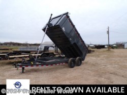 New 2024 DP Platinum Star 83X14x4 High Side Telescopic Dump Trailer 14K GVWR available in Whitesboro, Texas