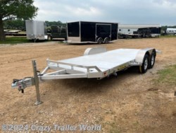 New 2025 Aluma 8216 Tilt 16&apos; Aluminum Tiltbed Car Hauler Trailer available in Whitesboro, Texas