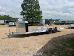 New 2025 Aluma 8220H-XL 20&apos; Aluminum Car Hauler Trailer available in Whitesboro, Texas