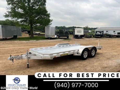 &lt;p&gt;stock # SB285004&lt;/p&gt;
&lt;p&gt;&lt;span style=&quot;color: #212529; font-family: &#39;Open Sans&#39;, sans-serif; font-size: 16px; text-align: justify;&quot;&gt;This trailer is for sale at Crazy Trailer World in Whitesboro, Texas. We offer Rent To Own Financing and also offer traditional financing.&lt;/span&gt;&lt;/p&gt;
&lt;p&gt;&lt;strong&gt;&lt;span style=&quot;color: #212529; font-family: &#39;Open Sans&#39;, sans-serif; font-size: 16px; text-align: justify;&quot;&gt;New Aluma&amp;nbsp;&lt;/span&gt;7816TA-EL-R-RTD&lt;/strong&gt;&lt;/p&gt;
&lt;p&gt;(2) 3500# Rubber torsion axles - Easy lube hubs&lt;/p&gt;
&lt;p&gt;&amp;bull; Electric brakes, breakaway kit&lt;/p&gt;
&lt;p&gt;&amp;bull; ST205/75R14 LRC Radial tires&amp;nbsp;&lt;/p&gt;
&lt;p&gt;&amp;bull; Aluminum wheels&lt;/p&gt;
&lt;p&gt;&amp;bull; Removable aluminum teardrop fenders&lt;/p&gt;
&lt;p&gt;&amp;bull; Extruded aluminum floor&lt;/p&gt;
&lt;p&gt;&amp;bull; 8.5&quot; Front &amp;amp; side retaining rails&lt;/p&gt;
&lt;p&gt;&amp;bull; A-Framed aluminum tongue 2-5/16&quot; coupler&lt;/p&gt;
&lt;p&gt;&amp;bull; (2) 5&#39; Aluminum ramps with storage underneath&amp;nbsp;&lt;/p&gt;
&lt;p&gt;&amp;bull; (6) Stake pockets (3 per side)&amp;nbsp;&lt;/p&gt;
&lt;p&gt;&amp;bull; (4) Recessed tie rings&lt;/p&gt;
&lt;p&gt;&amp;bull; (2) Aluminum rear stabilizer jacks&amp;nbsp;&lt;/p&gt;
&lt;p&gt;&amp;bull; Swivel tongue jack&lt;/p&gt;
&lt;p&gt;&amp;bull; LED Lighting package, safety chains&lt;/p&gt;
&lt;p&gt;&amp;bull; Overall width = 101.5&quot;&lt;/p&gt;
&lt;p&gt;&amp;bull; Overall length =&amp;nbsp; 245&quot;&amp;nbsp;&lt;/p&gt;
&lt;p&gt;&lt;span style=&quot;color: #212529; font-family: &#39;Open Sans&#39;, sans-serif; font-size: 16px; text-align: justify;&quot;&gt;Please contact us to verify that this trailer is still available. All prices are subject to Tax, Title, Plates &amp;amp; Doc Fees. All Trailers are discounted for Cash or Finance Price ! We charge a convenience fee on credit card purchases. Crazy Trailer World Of Whitesboro Texas is located near Dallas Texas, Gainesville Texas, Sherman Texas, Denison Texas, Denton Texas, Little Elm Texas, Frisco Texas, Corinth Texas, Ardmore Oklahoma, Durant Oklahoma, The Colony Texas, Highland Village Texas, Allen Texas, Bonham Texas, Lewisville Texas, Plano Texas, Paris Texas, Wichita Falls Texas, Oklahoma City Oklahoma, Trenton Texas. Come see us for the best deal on Dump Trailers, Equipment Trailers, Flatbed Trailers, Skidloader Trailers, Tiltbed Trailer, Bobcat Trailer, Farm Trailer, Trash Trailer, Cleanup Trailer, Hotshot Trailer, Gooseneck Trailer, Trailor, Load Trail Trailers for sale, Utility Trailer, ATV Trailer, UTV Trailer, Side X Side Trailer, SXS Trailer, Mower Trailer, Truck Beds, Truck Flatbeds, Tank Trailers, Hydraulic Dovetail Trailers, MAX Ramp Trailer, Ramp Trailer, Deckover Trailer, Pintle Trailer, Construction Trailer, Contractor Trailer, Jeep Trailers, Buggy Hauler Trailers, Scissor Lift Trailers, Used Trailer, Car Hauler, Car Trailers, Lawncare Trailers, Landscape Trailers, Low Pro Trailers, Backhoe Trailers, Golf Cart Trailers, Side Load Trailers, Tall Sided Dump Trailer for sale, 3&#39; Tall Side Dump Trailer, 4&#39; tall side dump trailer, gooseneck dump trailer, fold down side dump trailers. We are also a Aluma Aluminum Trailer Dealer. We have Aluminum Trailers for sale in Texas.&lt;/span&gt;&lt;/p&gt;
&lt;p&gt;&amp;nbsp;&lt;/p&gt;
&lt;ul style=&quot;box-sizing: border-box; padding-left: 1.5em; margin-top: 0px; margin-bottom: 0px; font-size: 16px; text-align: justify; color: #232323; font-family: Arial, &#39; Helvetica Neue&#39;, Helvetica, Arial, sans-serif;&quot;&gt;
&lt;li style=&quot;box-sizing: border-box; padding-bottom: 0.7em;&quot;&gt;
&lt;div style=&quot;box-sizing: border-box; color: #222222; font-family: Arial, Helvetica, sans-serif; font-size: small;&quot;&gt;&lt;span style=&quot;box-sizing: border-box; color: #232323; font-family: Arial, &#39; Helvetica Neue&#39;, Helvetica, Arial, sans-serif; font-size: 16px;&quot;&gt;Crazy Trailer World is not responsible for any Typos, Errors or misprints.&lt;/span&gt;&lt;/div&gt;
&lt;/li&gt;
&lt;/ul&gt;