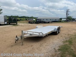 New 2025 Aluma 8220H Tilt 20&apos; Aluminum Tiltbed Car Hauler Trailer available in Whitesboro, Texas
