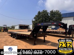 New 2024 Load Trail GL 102x28 GN Equipment Hyd. Dove Trailer 24K GVWR available in Whitesboro, Texas