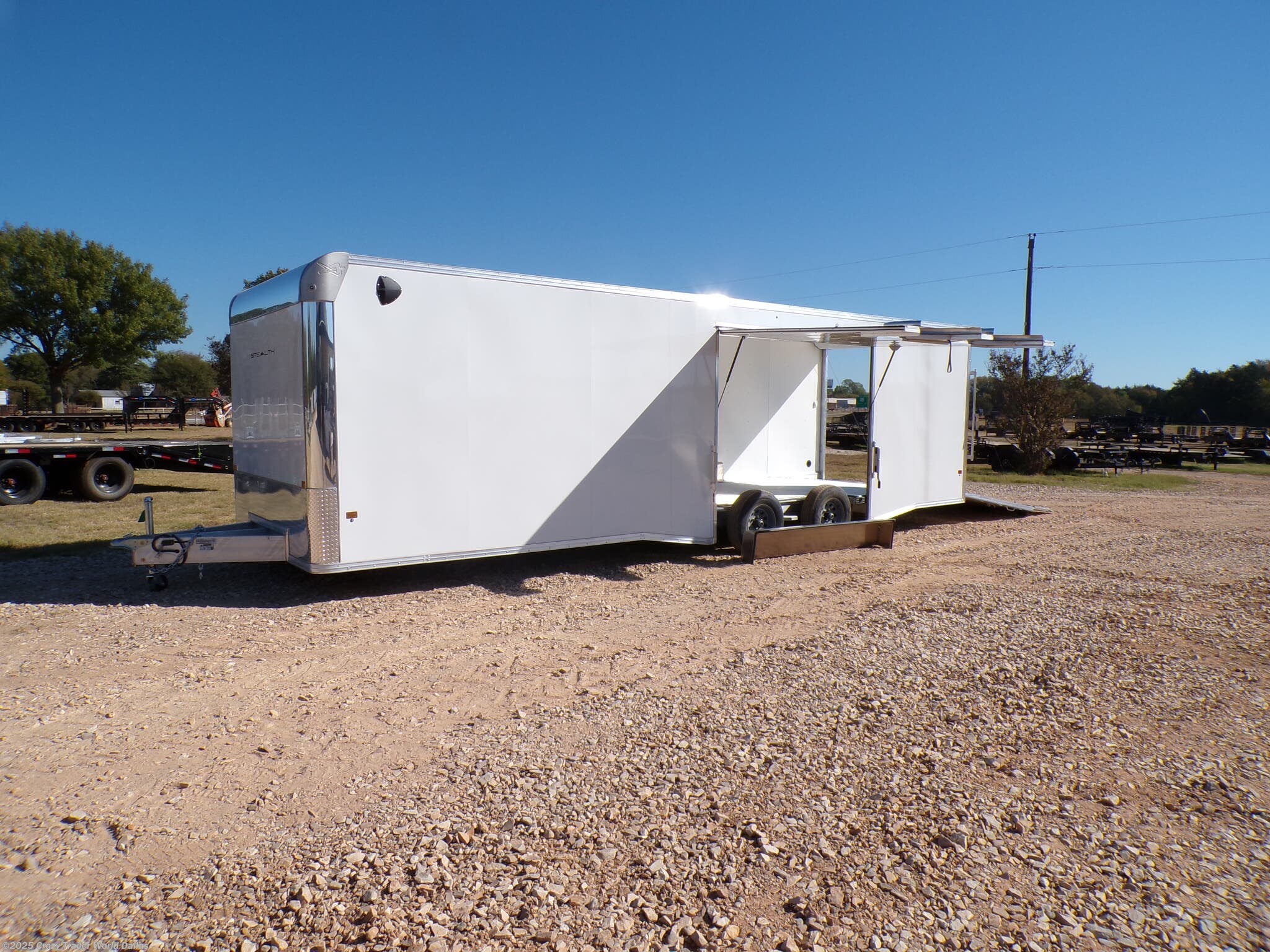 8x28 Cargo Trailer for sale New Stealth 8.5X28 Aluminum Car Hauler