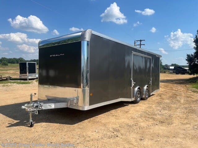 2024 Stealth 8.5X24 Aluminum Enclosed Car Hauler Trailer
