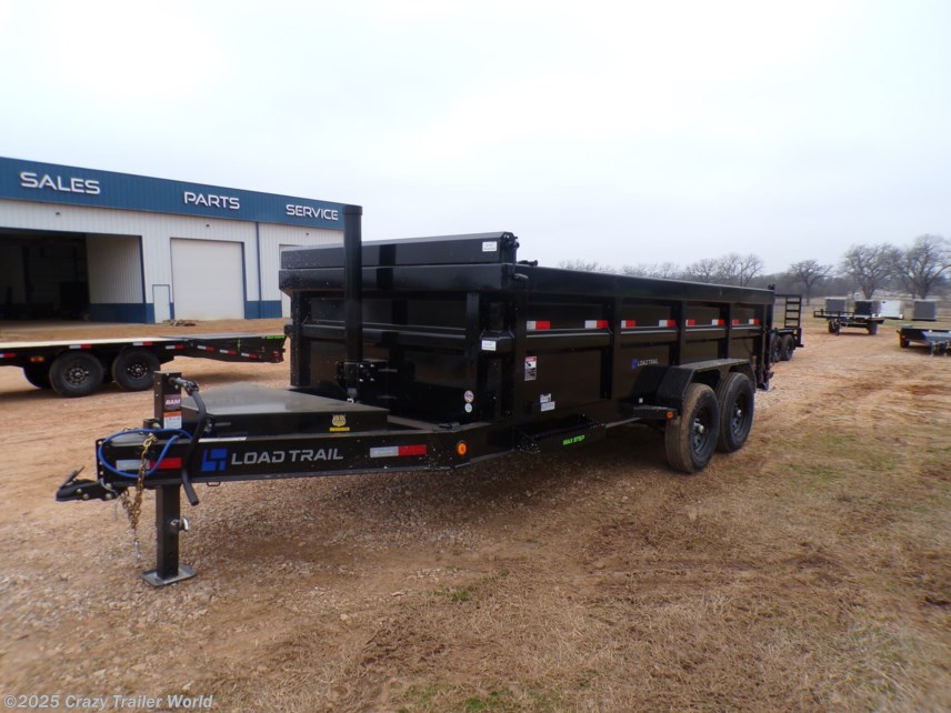 New 2025 Load Trail DL 83X16X3 Low Pro Telescopic Dump 7GA Floor 14K GVWR available in Whitesboro, Texas