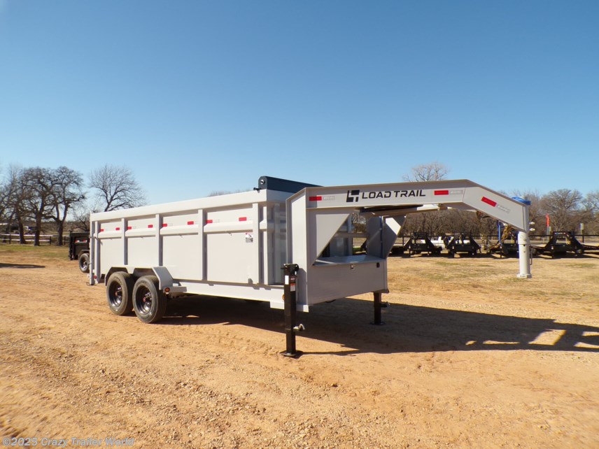 New 2025 Load Trail DG 83X16X4 Telescopic Gooseneck 7GA Dump Trailer 16K available in Whitesboro, Texas