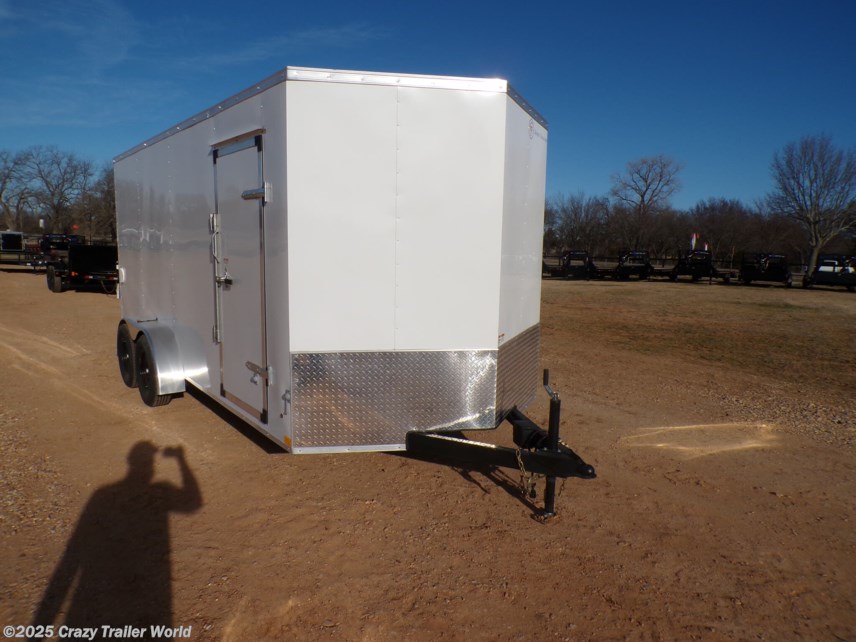 New 2025 Cross Trailers 7x16 Extra Tall Enclosed Cargo Trailer available in Whitesboro, Texas