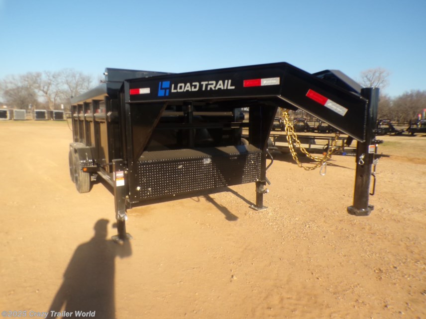 New 2025 Load Trail DG 83X14X4 Telescopic Gooseneck Dump Trailer 7GA 16K available in Greenville, Texas