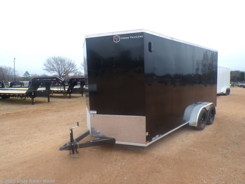 New 2025 Cross Trailers 7x16 Extra Tall Enclosed Cargo Trailer available in Whitesboro, Texas