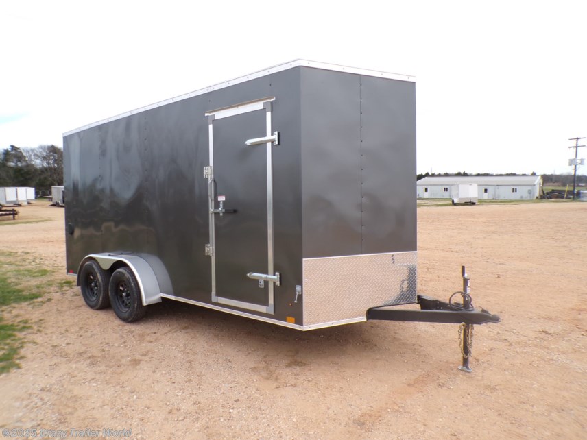 New 2025 Cross Trailers 7x16 Extra Tall Enclosed Cargo Trailer available in Whitesboro, Texas