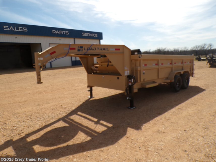 New 2025 Load Trail DG 83X16X3 Telescopic Gooseneck Dump Trailer 7GA 14K available in Whitesboro, Texas