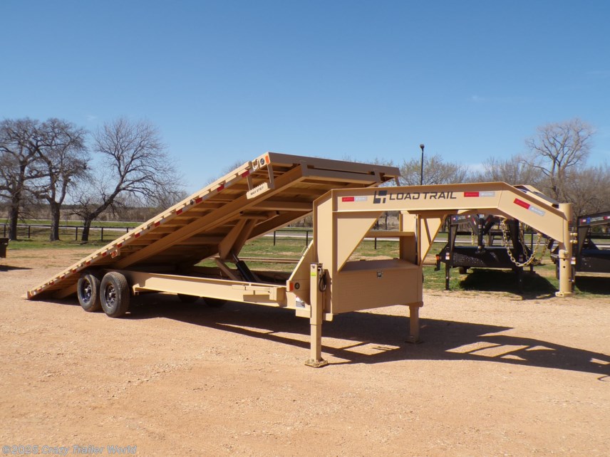 New 2025 Load Trail GE 102X28 Gooseneck Equipment Tilt Deck Trailer 14K available in Whitesboro, Texas