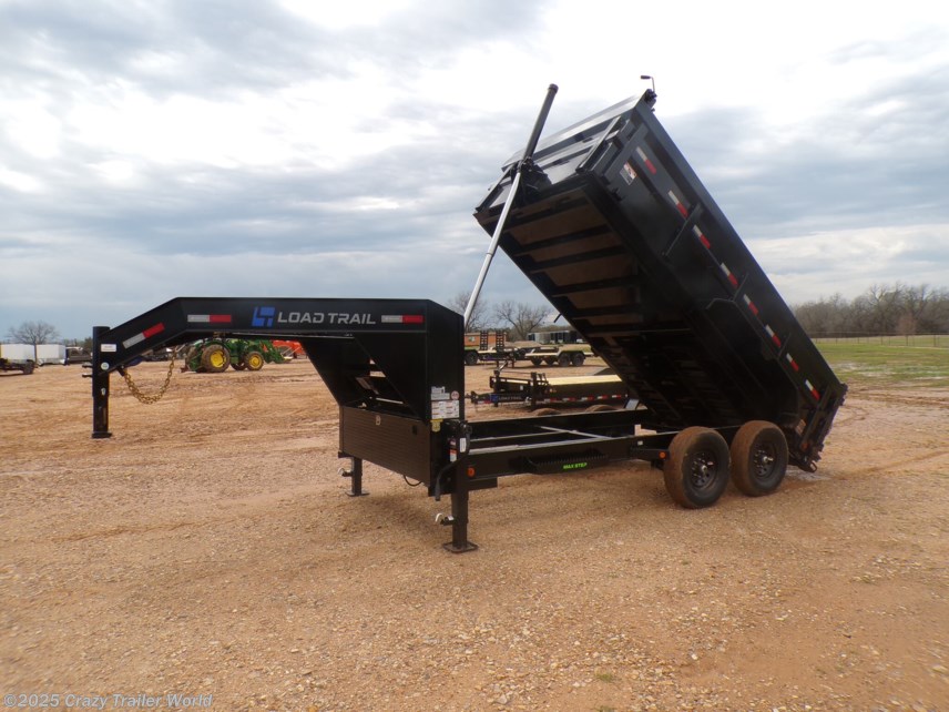 New 2025 Load Trail DG 83X14X3 Telescopic Gooseneck Dump Trailer 7GA 14K available in Whitesboro, Texas