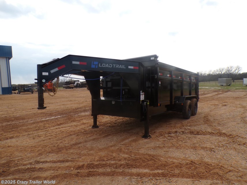 New 2025 Load Trail HG 83X16X4 Telescopic Gooseneck Dump Trailer 7GA 20K available in Whitesboro, Texas