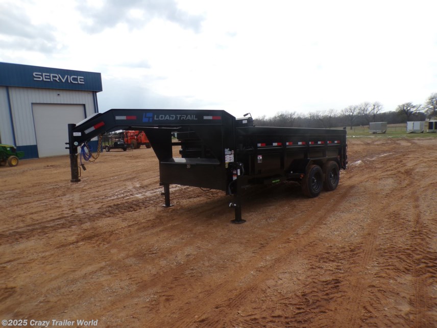 New 2025 Load Trail DG 83X14X3 Telescopic Gooseneck Dump Trailer 7GA 16K available in Whitesboro, Texas