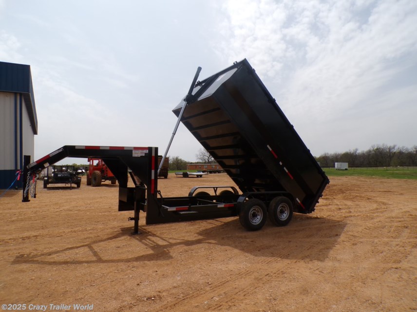 New 2025 Texas Pride 7X14X4 Gooseneck Dump Trailer 14K LB GVWR available in Whitesboro, Texas