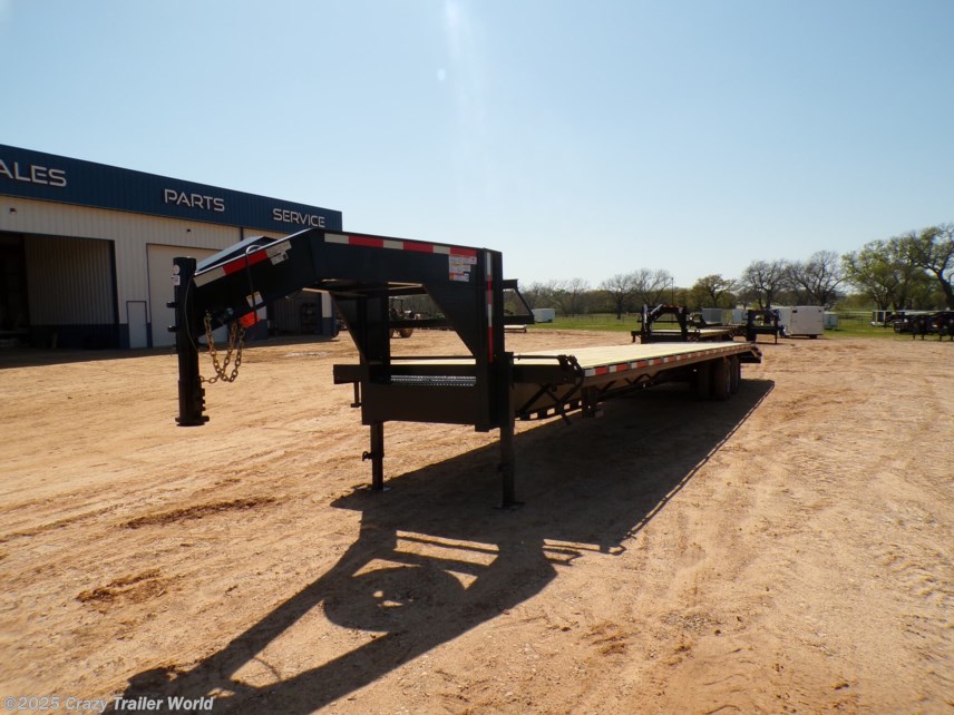 New 2025 Texas Pride 102X40 Deckover Flatbed Gooseneck Trailer 26K LB available in Whitesboro, Texas