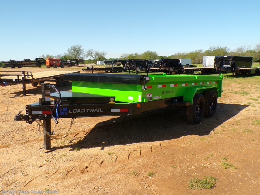 New 2025 Load Trail DE 83X14 Tandem Axle Dump Trailer 14K LB available in Whitesboro, Texas