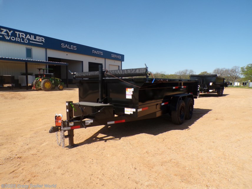New 2025 Texas Pride 7X14X2 Dump Trailer 20K LB GVWR available in Whitesboro, Texas