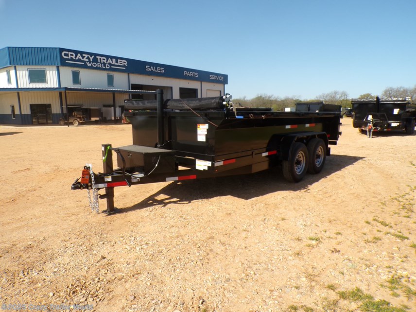 New 2025 Texas Pride 7X14X2 Dump Trailer 14K LB GVWR available in Whitesboro, Texas