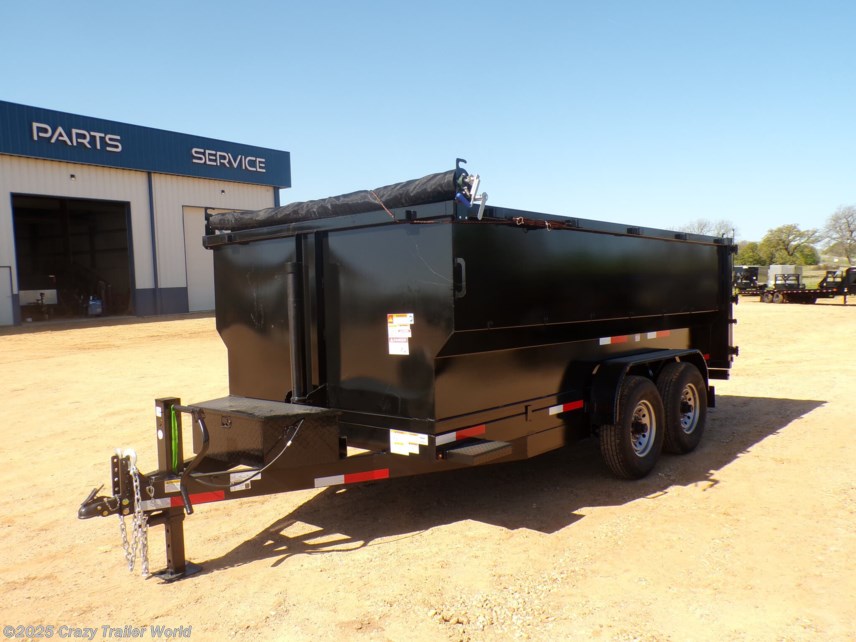 New 2025 Texas Pride 7X14X4 Dump Trailer 16K LB GVWR available in Whitesboro, Texas