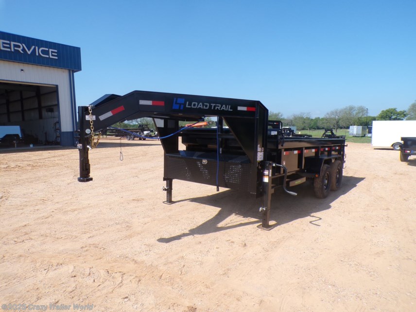 New 2025 Load Trail DG 83X14X2 Telescopic Gooseneck Dump Trailer 7GA 14K available in Whitesboro, Texas
