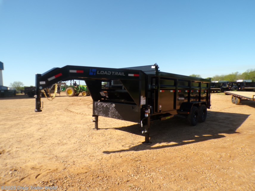 New 2025 Load Trail DG 83X16X4 Telescopic Gooseneck Dump Trailer 7GA 14K available in Whitesboro, Texas