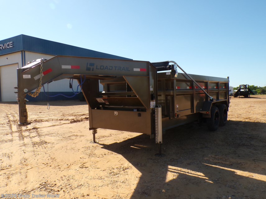 New 2025 Load Trail HG 83X16X3 Telescopic Gooseneck Dump Trailer 7GA 20K available in Whitesboro, Texas