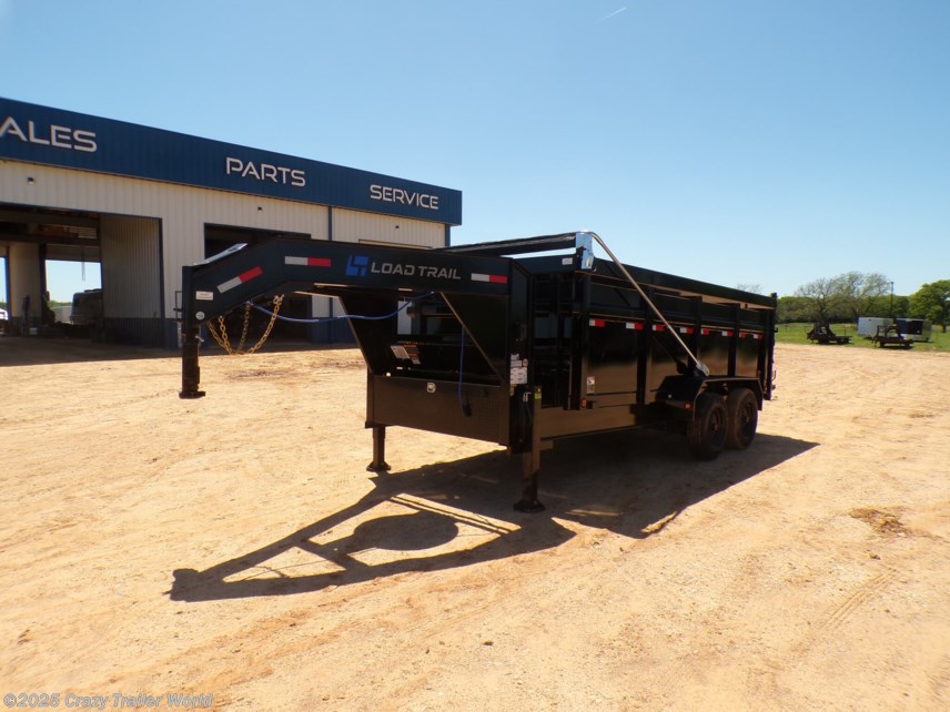 New 2025 Load Trail HG 83X16X4 Telescopic Gooseneck Dump Trailer 7GA 20K available in Whitesboro, Texas