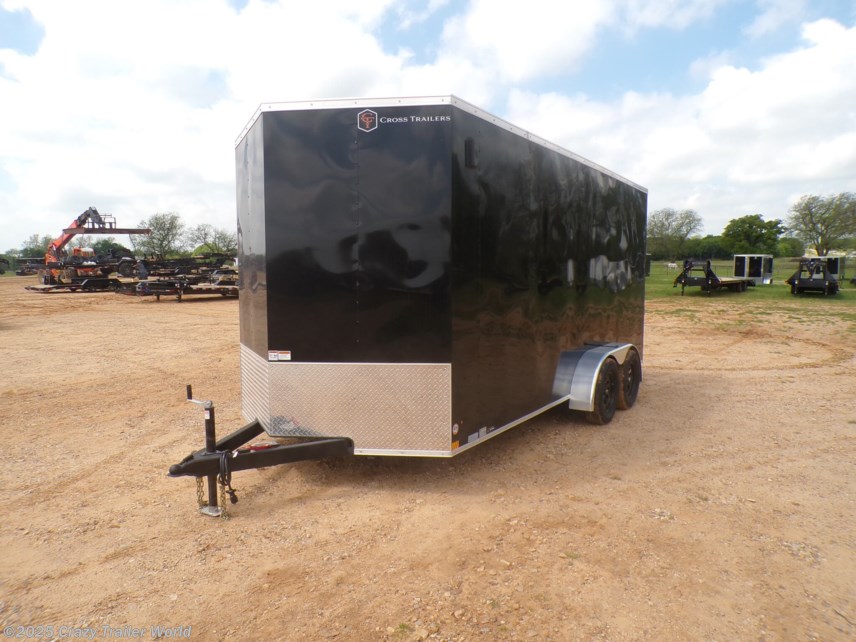 New 2025 Cross Trailers 7x16 Extra Tall Enclosed Cargo Trailer available in Whitesboro, Texas