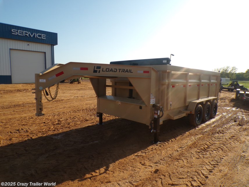 New 2025 Load Trail DG 83X16X4 Telescopic Gooseneck Dump Trailer 7GA 21K available in Whitesboro, Texas