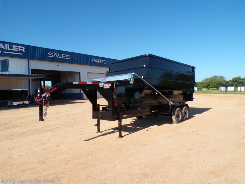 New 2025 Texas Pride 7X16 Roll Off Package 18K LB GVWR W/ 3 Bins available in Whitesboro, Texas