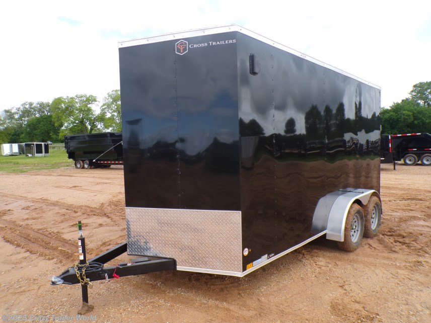 New 2025 Cross Trailers 7x14 Extra Tall Enclosed Cargo Trailer available in Whitesboro, Texas