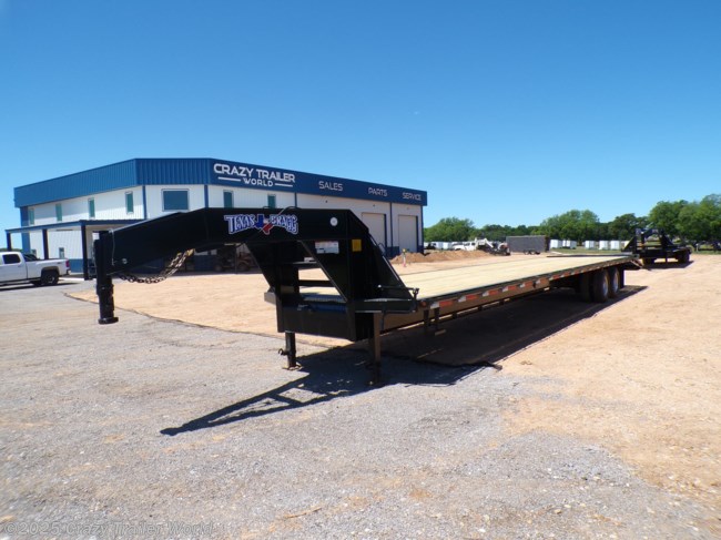 2025 Texas Bragg 102X40 Gooseneck Deckover Flatbed Trailer 24K LB