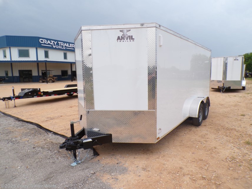 New 2025 Anvil 7x16 TA Enclosed Cargo Trailer 7K GVWR available in Whitesboro, Texas