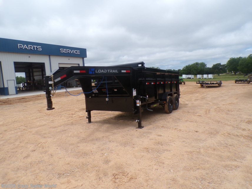 New 2025 Load Trail DG 83X14X4 Telescopic Gooseneck Dump Trailer 7GA 16K available in Whitesboro, Texas